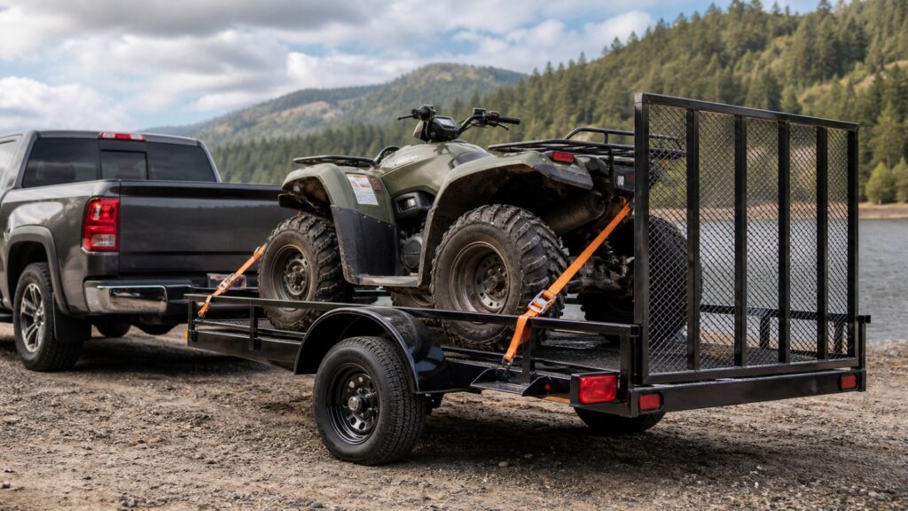 atv utility trailers shopping setup for utility trailers load planning with practical vehicle-focused details