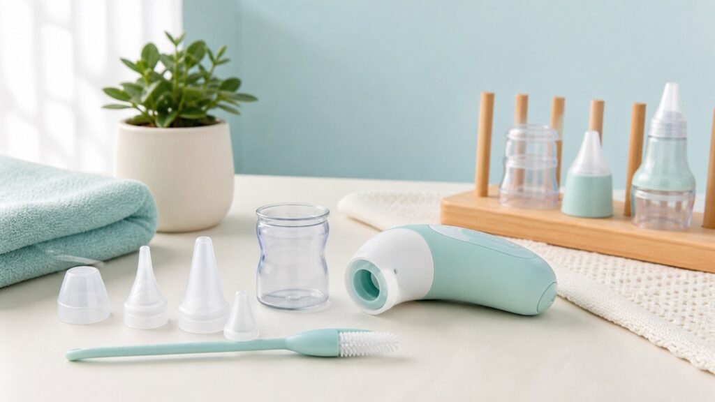 Unbranded baby nasal aspirators products arranged for a careful buying comparison