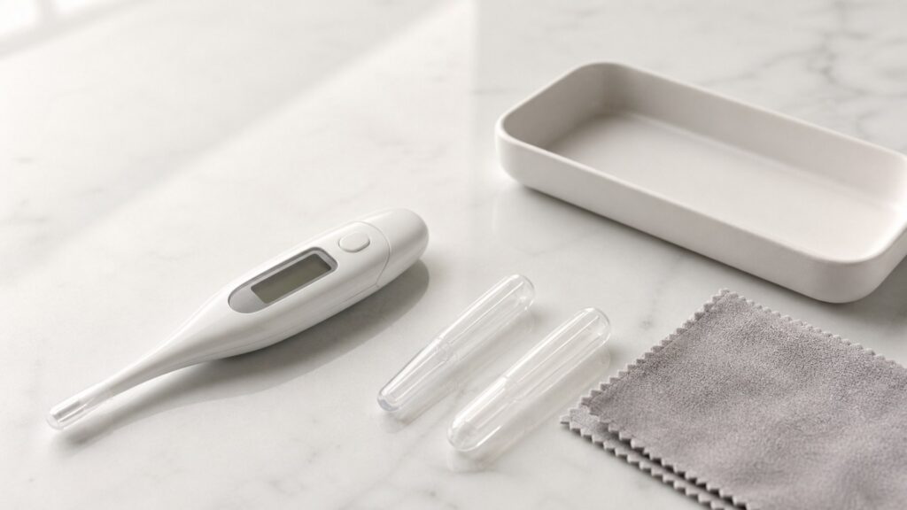 Unbranded baby thermometers products arranged for a careful buying comparison
