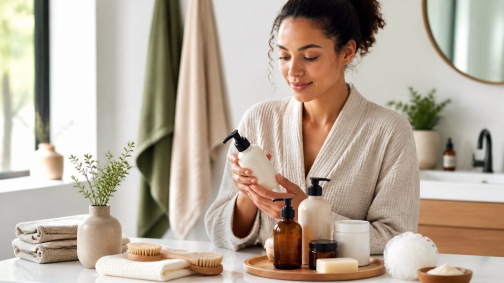 unbranded bath & body arranged for daily moisturizing