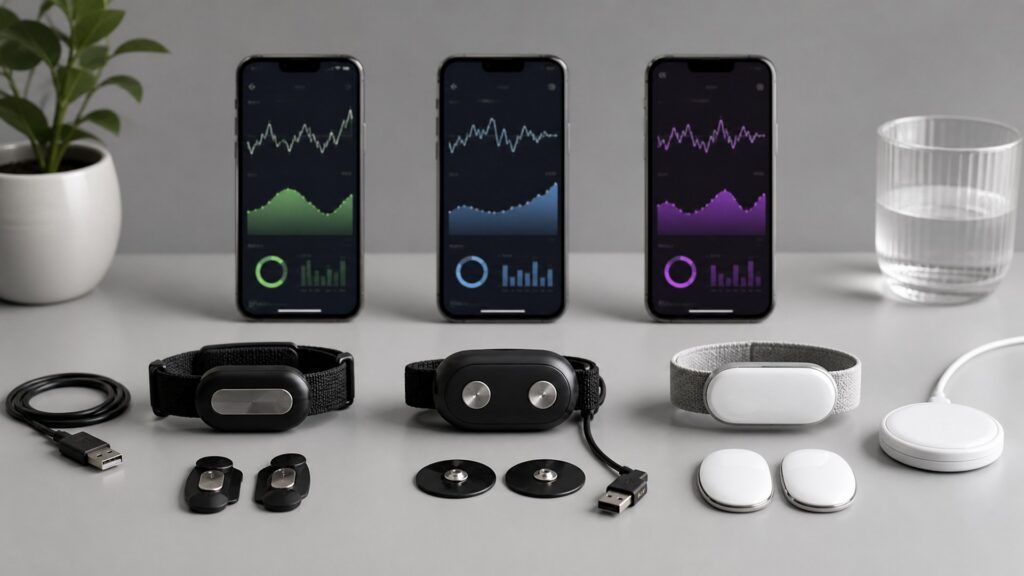 Unbranded biofeedback devices products arranged for a careful buying comparison