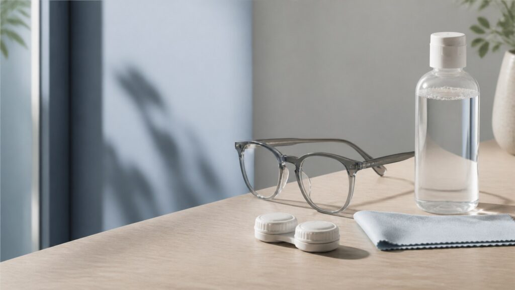Unbranded blue light glasses products arranged for a careful buying comparison