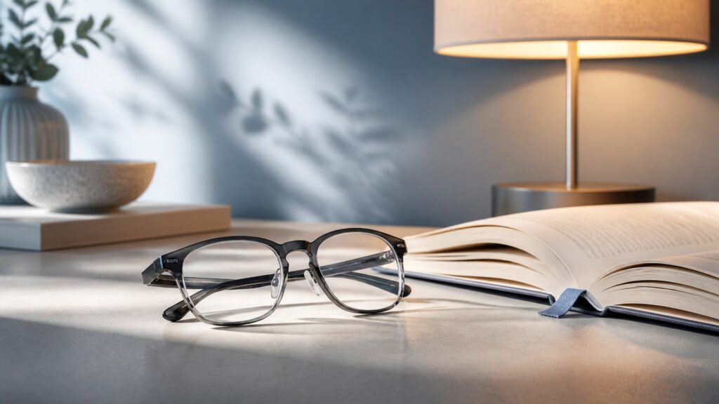 Unbranded blue light glasses products arranged for a careful buying comparison