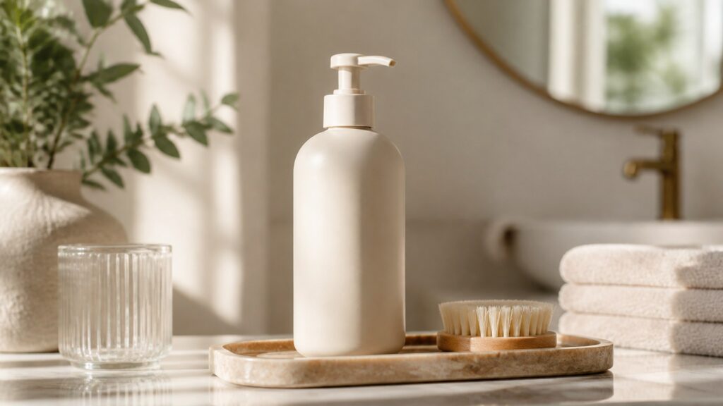 Unbranded body lotion arranged for a body moisturizers routine building buying guide