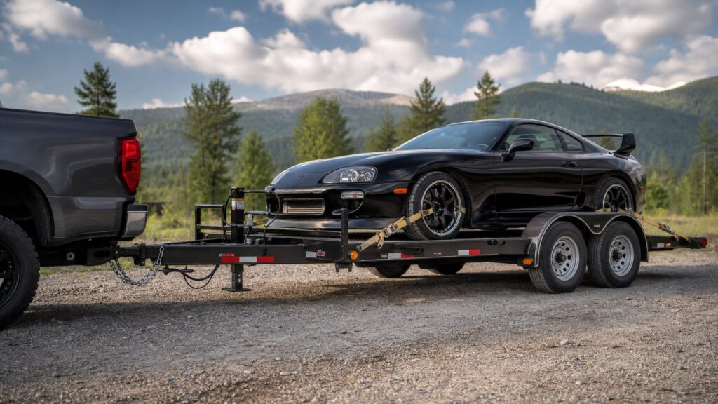 car hauler trailers shopping setup for trailer types load planning with practical vehicle-focused details