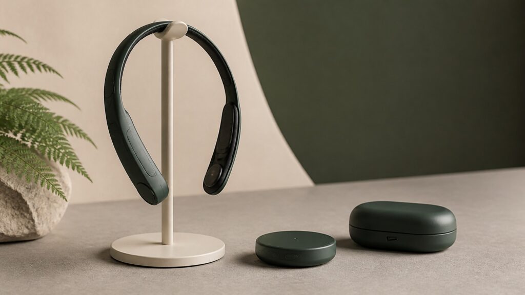 Unbranded cognitive performance headsets products arranged for a careful buying comparison