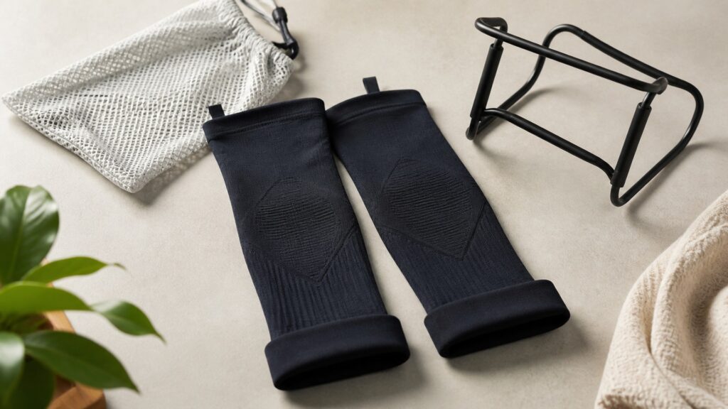 Unbranded compression knee sleeves products arranged for a careful buying comparison