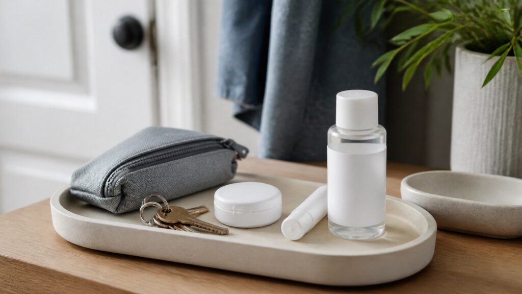 Unbranded contact lens accessories products arranged for a careful buying comparison