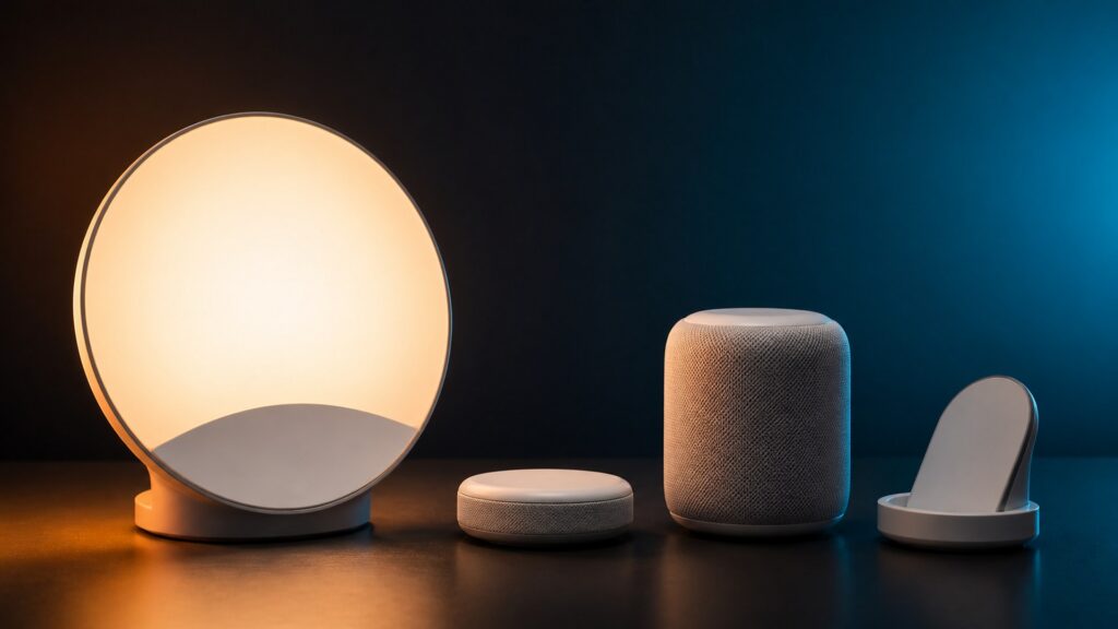 Unbranded dawn simulation lights products arranged for a careful buying comparison