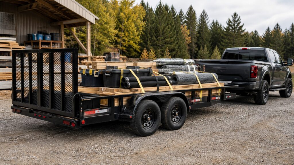 dual axle utility trailers shopping setup for utility trailers load planning with practical vehicle-focused details