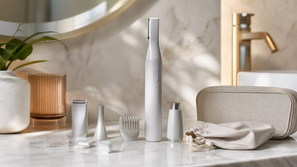 Unbranded facial hair removal devices arranged for a hair removal devices safety and settings buying guide
