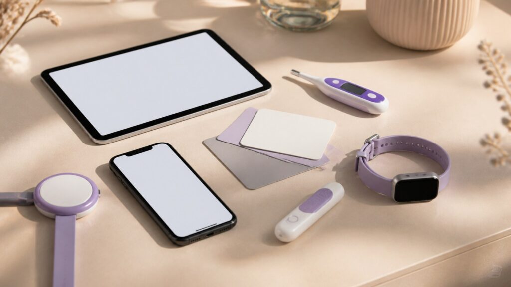 Unbranded fertility & reproductive health devices products arranged for a careful buying comparison