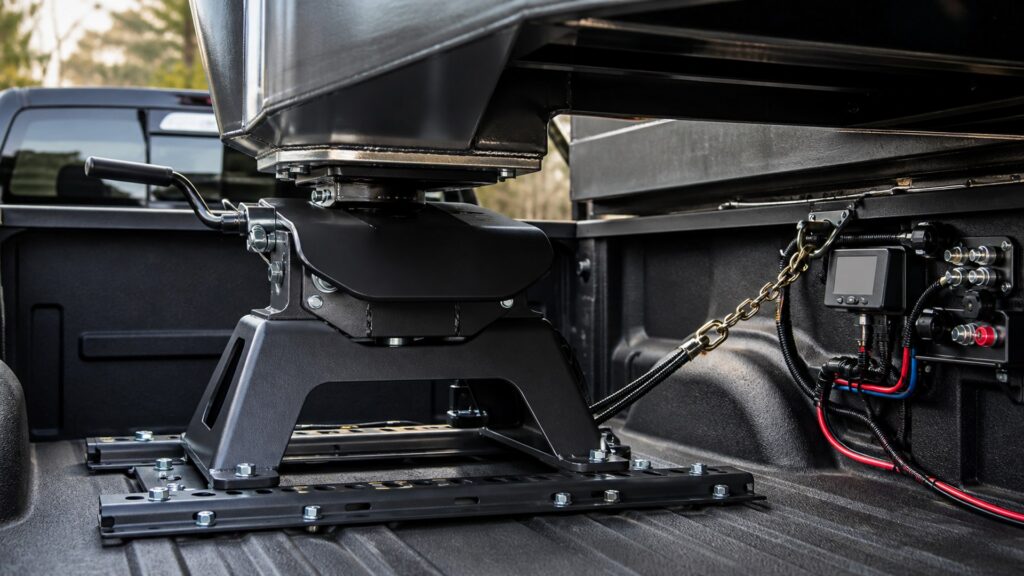 fifth wheel hitches shopping setup for trailer wiring and braking with practical vehicle-focused details