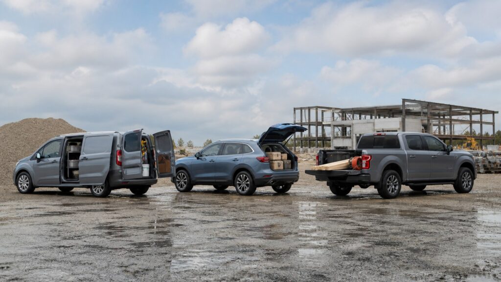 fleet vehicles shopping setup for family and cargo needs with practical vehicle-focused details