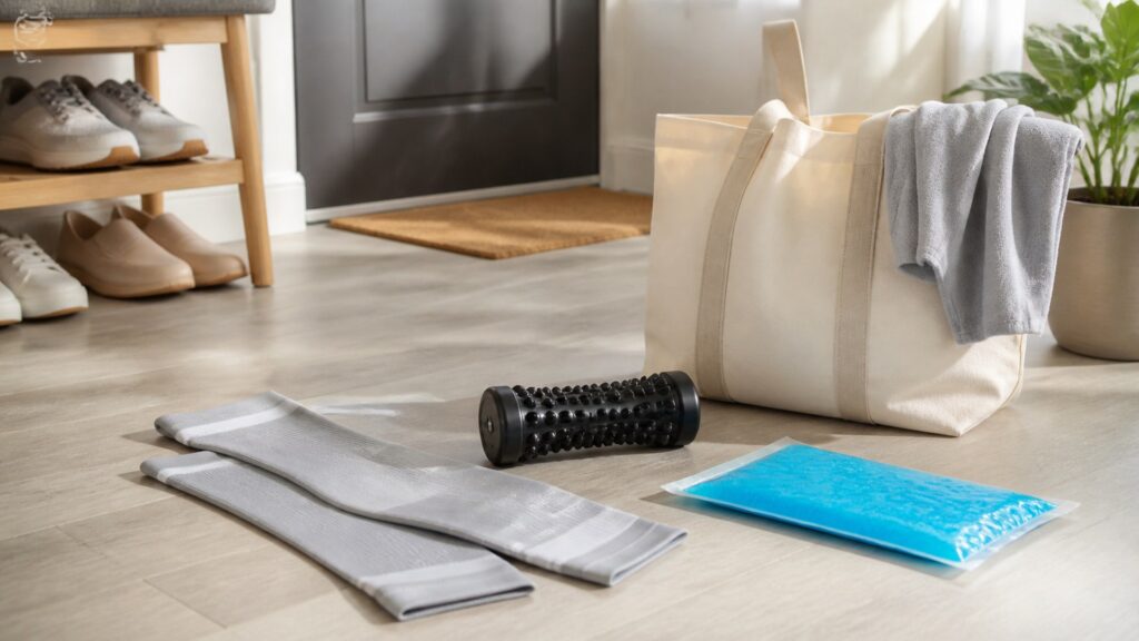 Unbranded foot & leg pain relief products arranged for a careful buying comparison