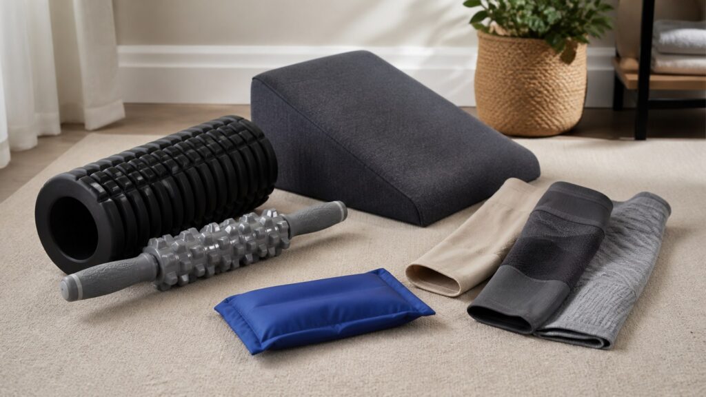 Unbranded foot & leg pain relief products arranged for a careful buying comparison