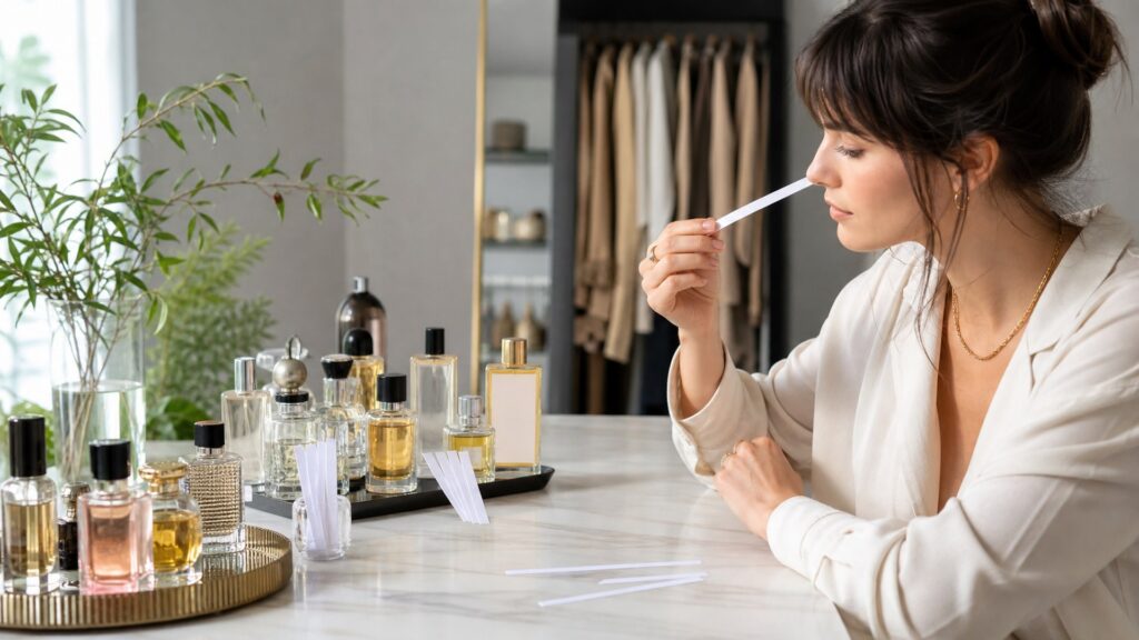 unbranded fragrances arranged for women