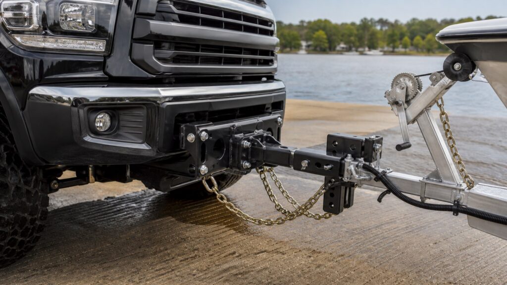 front mount hitches shopping setup for hitch class and payload limits with practical vehicle-focused details