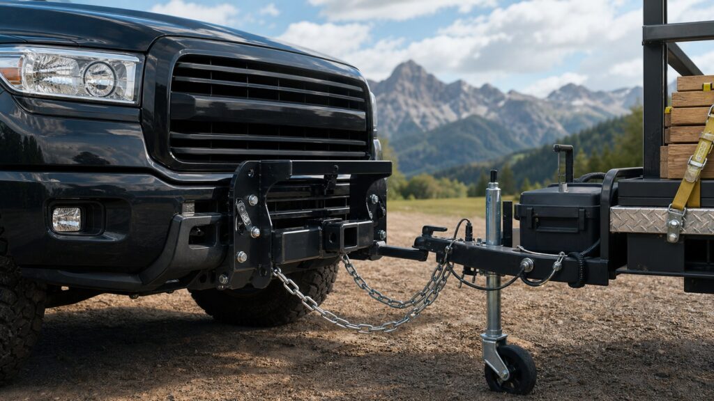 front mount hitches shopping setup for trailer hitches load planning with practical vehicle-focused details