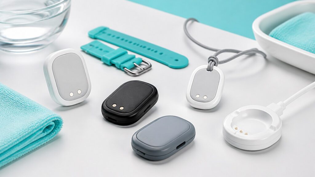 Unbranded gps safety wearables products arranged for a careful buying comparison