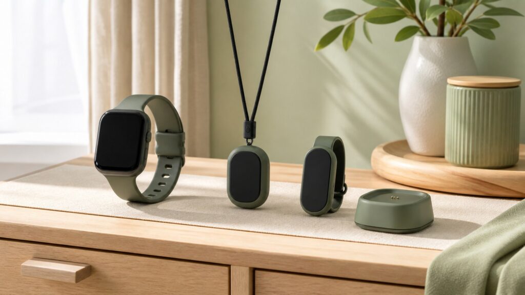 Unbranded gps safety wearables products arranged for a careful buying comparison