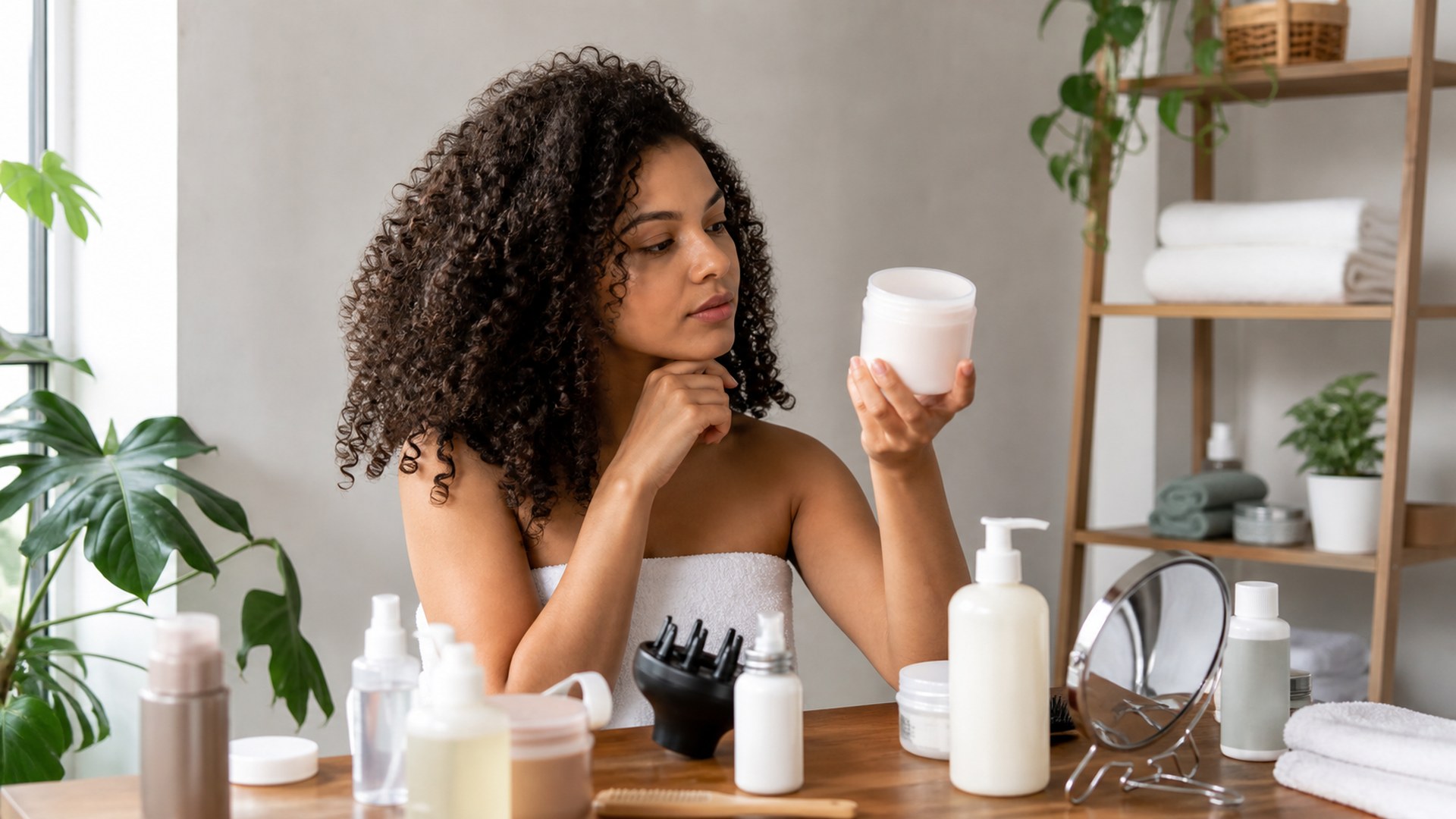 How to Choose Hair Care Products for Curly Hair
