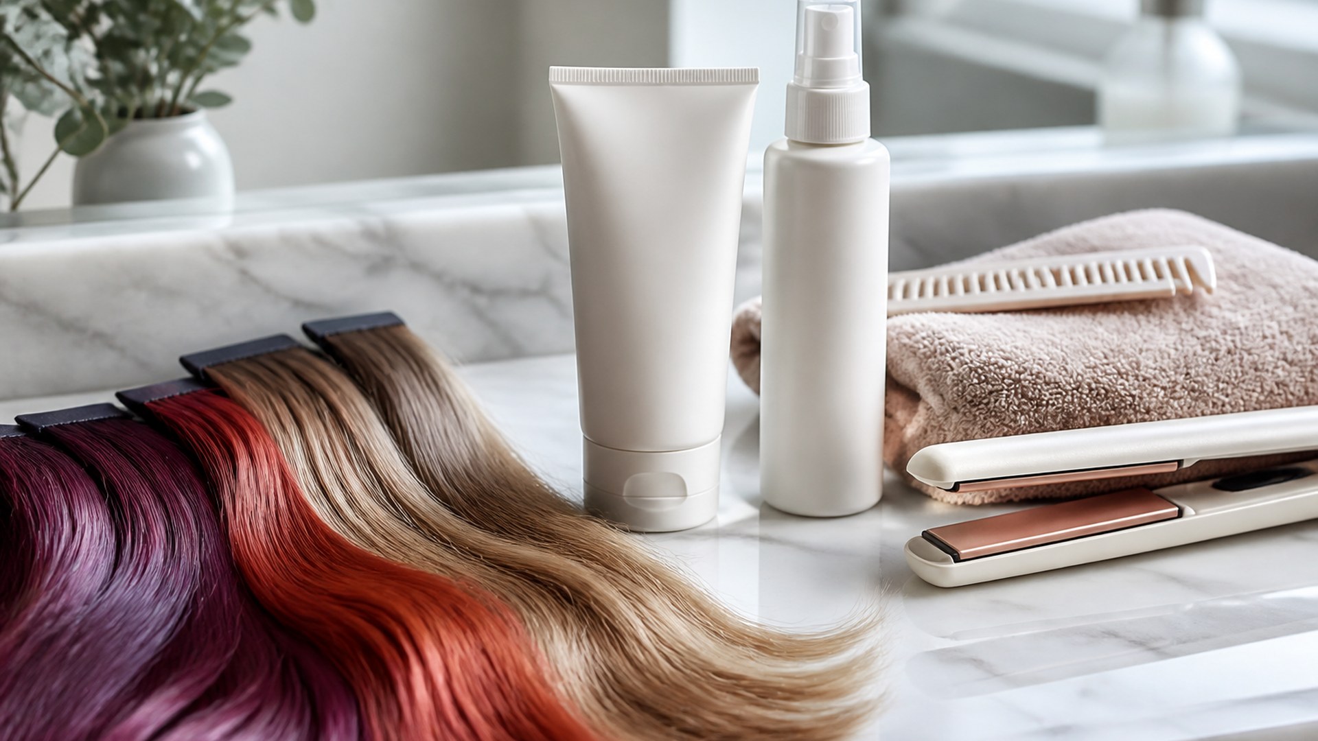 How to Choose Hair Styling Products for Color-Treated Hair