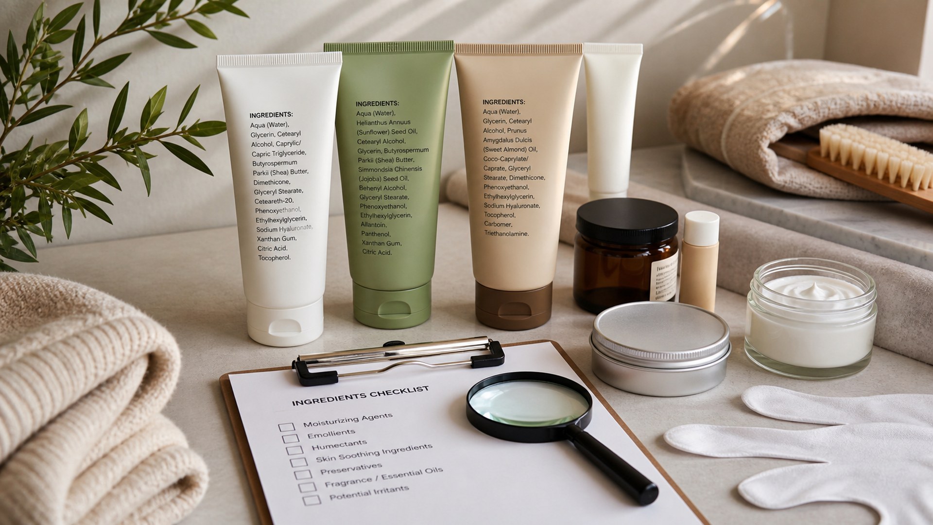 How to Choose Hand Creams for Ingredient Label Reviews
