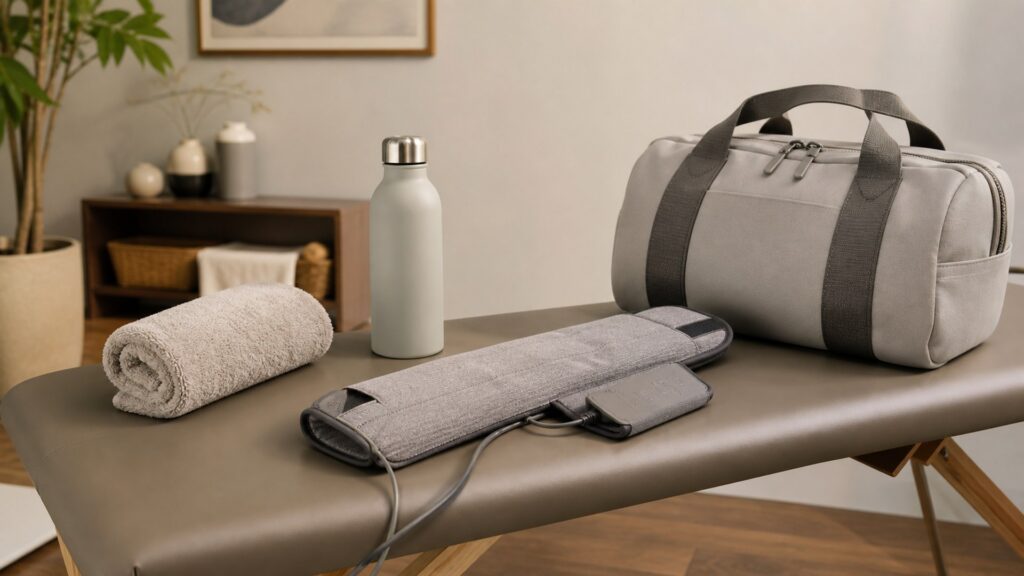 Unbranded heat therapy products arranged for a careful buying comparison