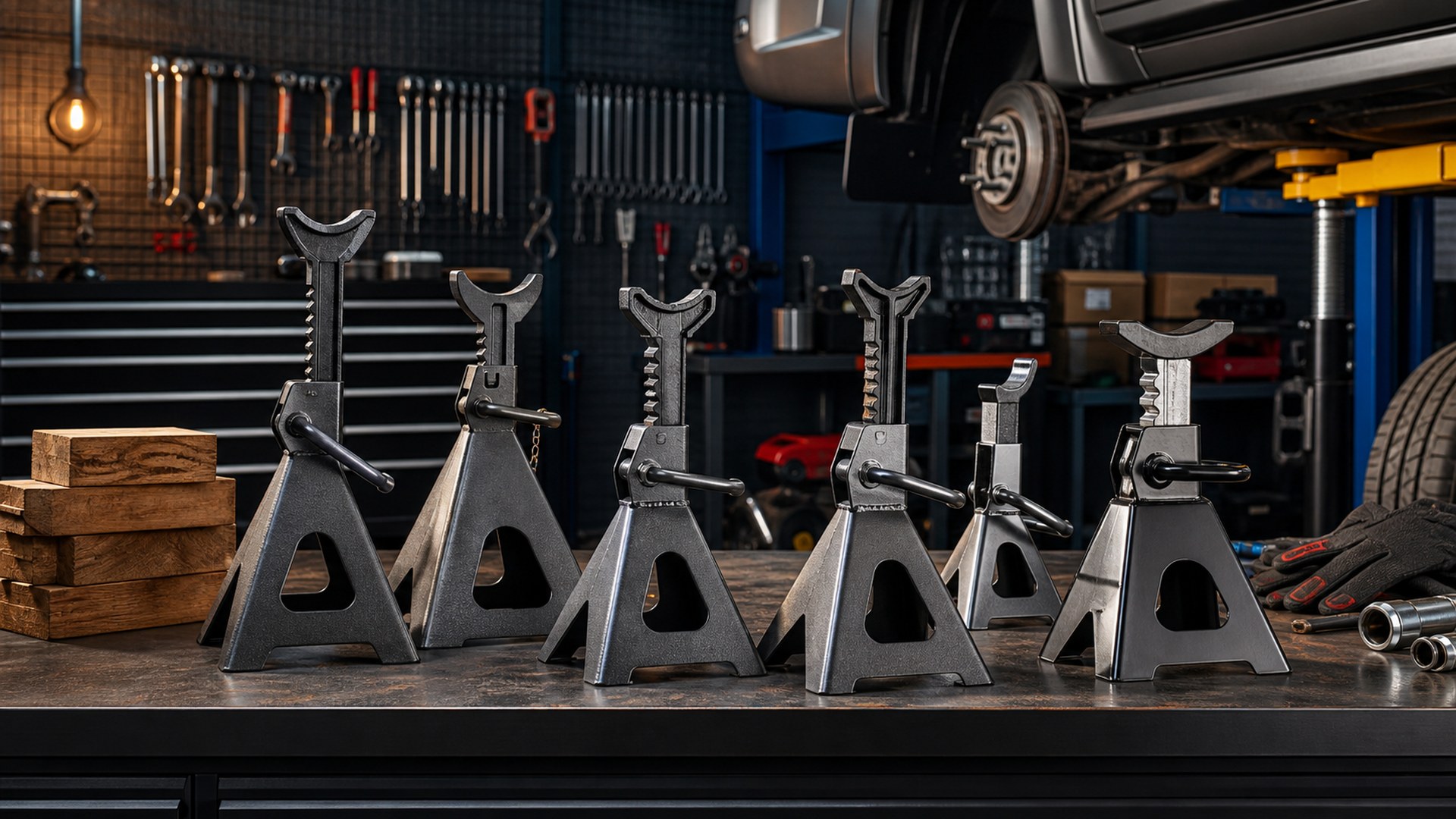 How to Choose Heavy Duty Jack Stands for Jack Stands & Ramps Tool Selection