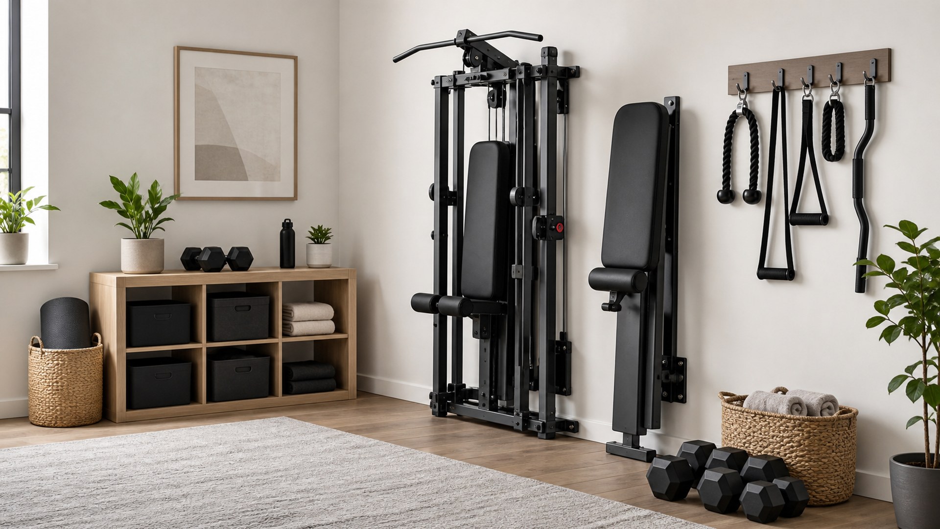 How to Choose Home Gym Systems for Storage Planning