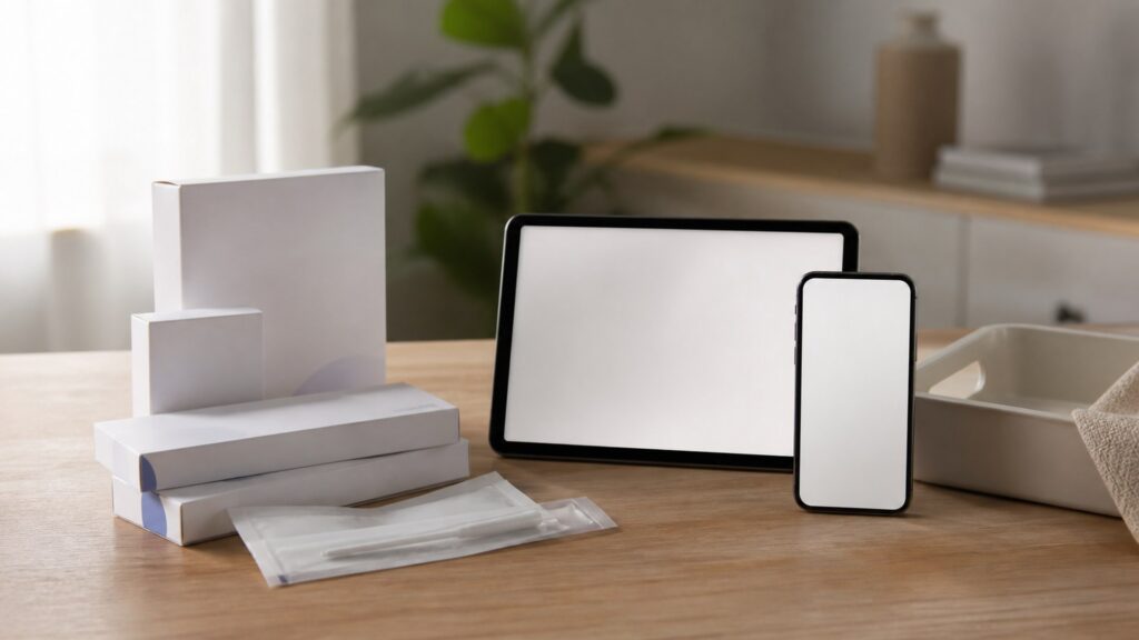Unbranded home health test kits products arranged for a careful buying comparison