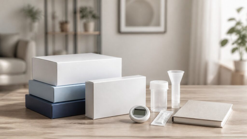 Unbranded home health test kits products arranged for a careful buying comparison