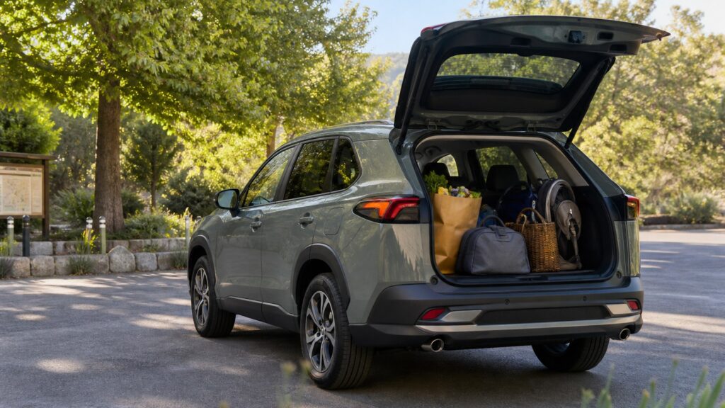 hybrid suvs shopping setup for family and cargo needs with practical vehicle-focused details
