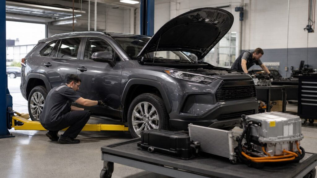 hybrid suvs shopping setup for insurance and maintenance costs with practical vehicle-focused details