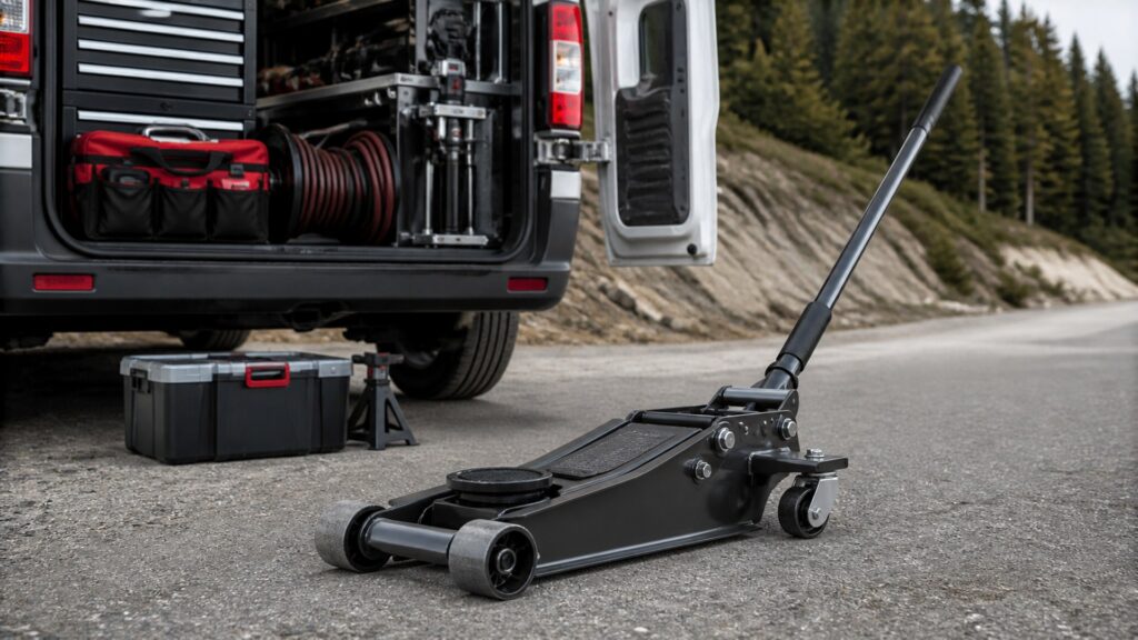 hydraulic floor jacks shopping setup for mobile mechanic kits with practical vehicle-focused details