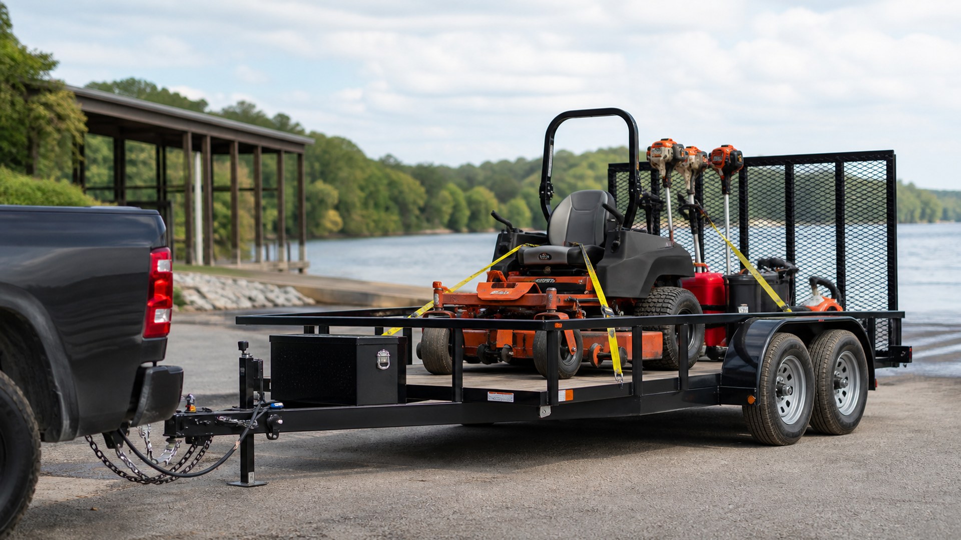 How to Choose Landscape Utility Trailers for Trailer Wiring and Braking