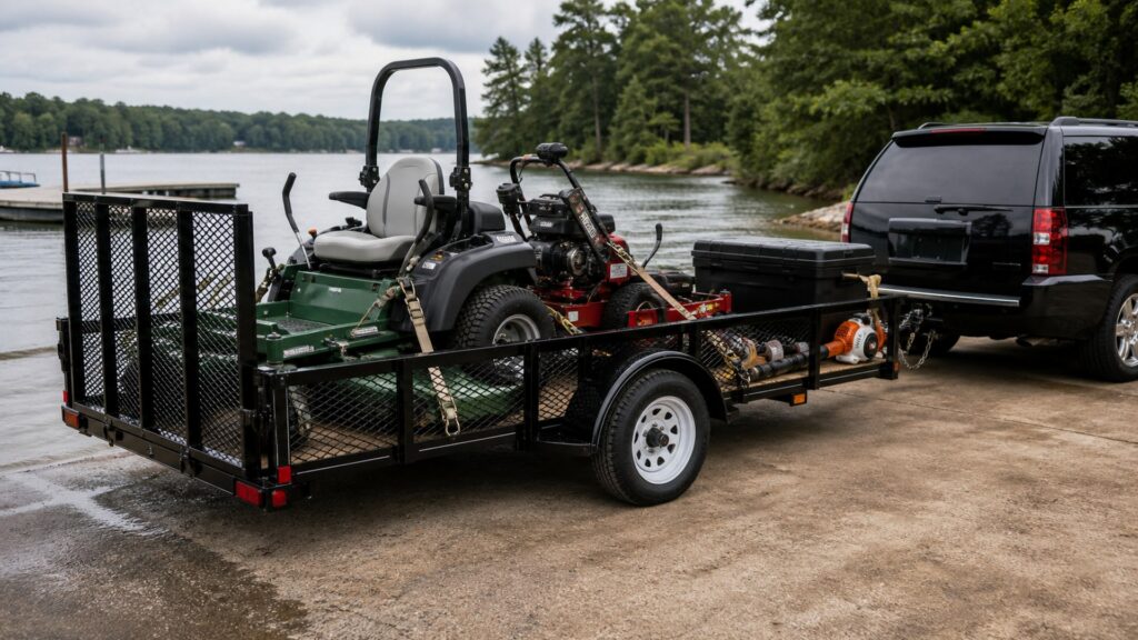 landscape utility trailers shopping setup for utility trailers load planning with practical vehicle-focused details