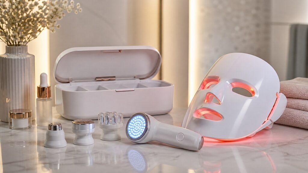 Unbranded led acne devices arranged for a salon-alternative routines buying guide