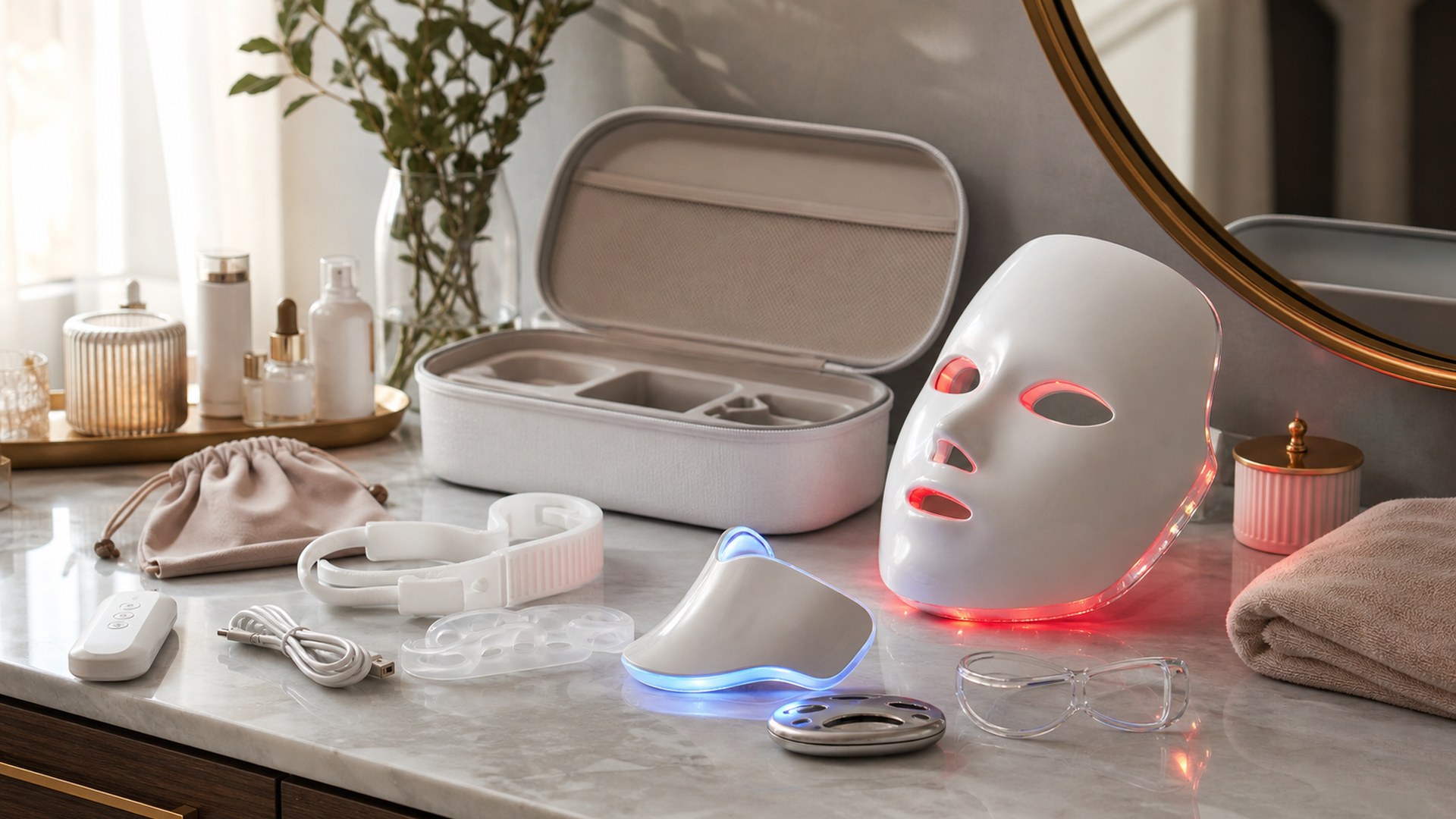 How to Choose LED Face Masks for Charging, Cleaning, and Storage
