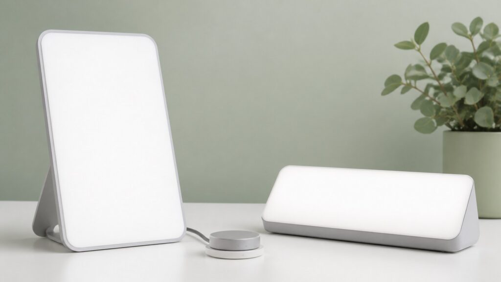 Unbranded light therapy lamps products arranged for a careful buying comparison