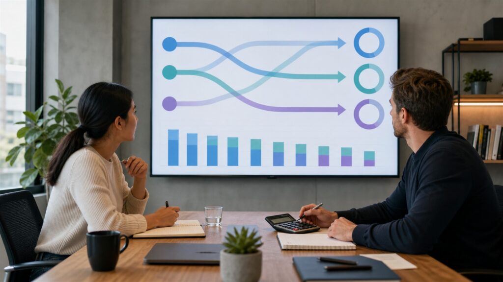marketing and sales leaders evaluating unbranded campaign workflow and customer journey materials for a customer acquisition buying decision