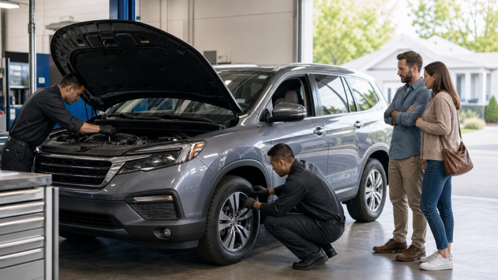 midsize suvs shopping setup for insurance and maintenance costs with practical vehicle-focused details