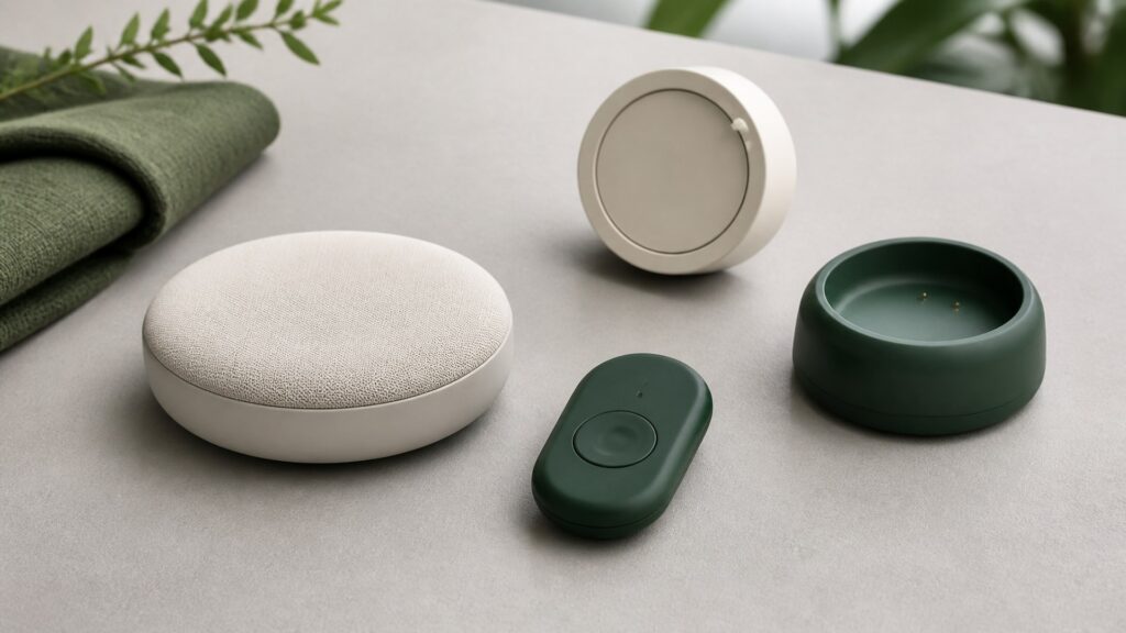 Unbranded mindfulness audio devices products arranged for a careful buying comparison