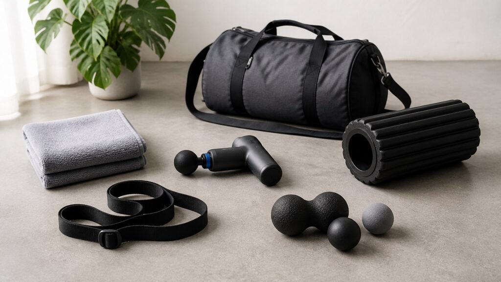 Unbranded muscle recovery tools products arranged for a careful buying comparison