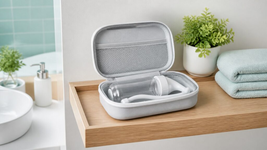 Unbranded nasal irrigation devices products arranged for a careful buying comparison