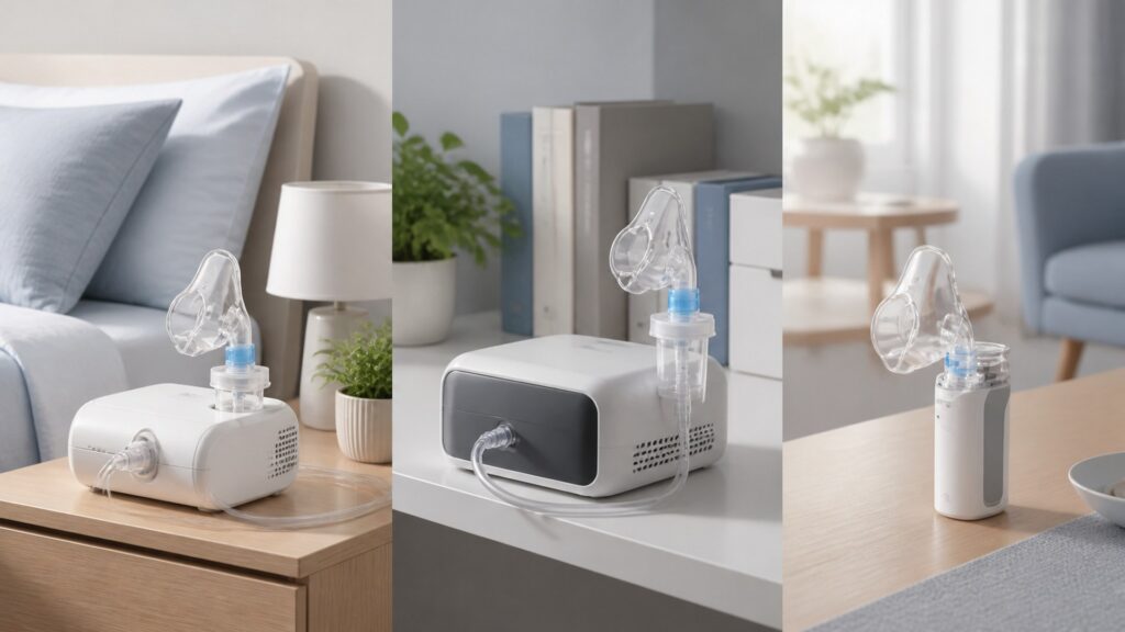 Unbranded nebulizers products arranged for a careful buying comparison