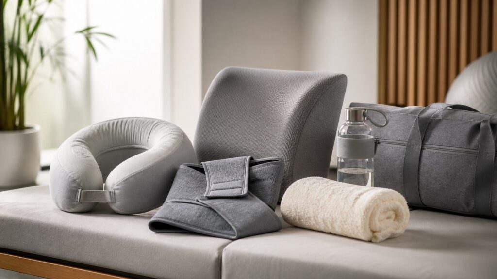 Unbranded neck & spine relief devices products arranged for a careful buying comparison