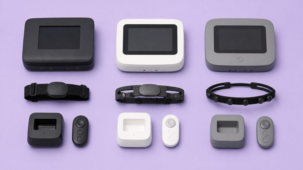 Unbranded neurofeedback devices products arranged for a careful buying comparison