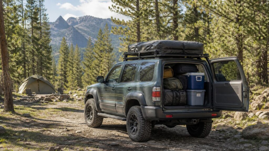 off-road vehicles shopping setup for family and cargo needs with practical vehicle-focused details